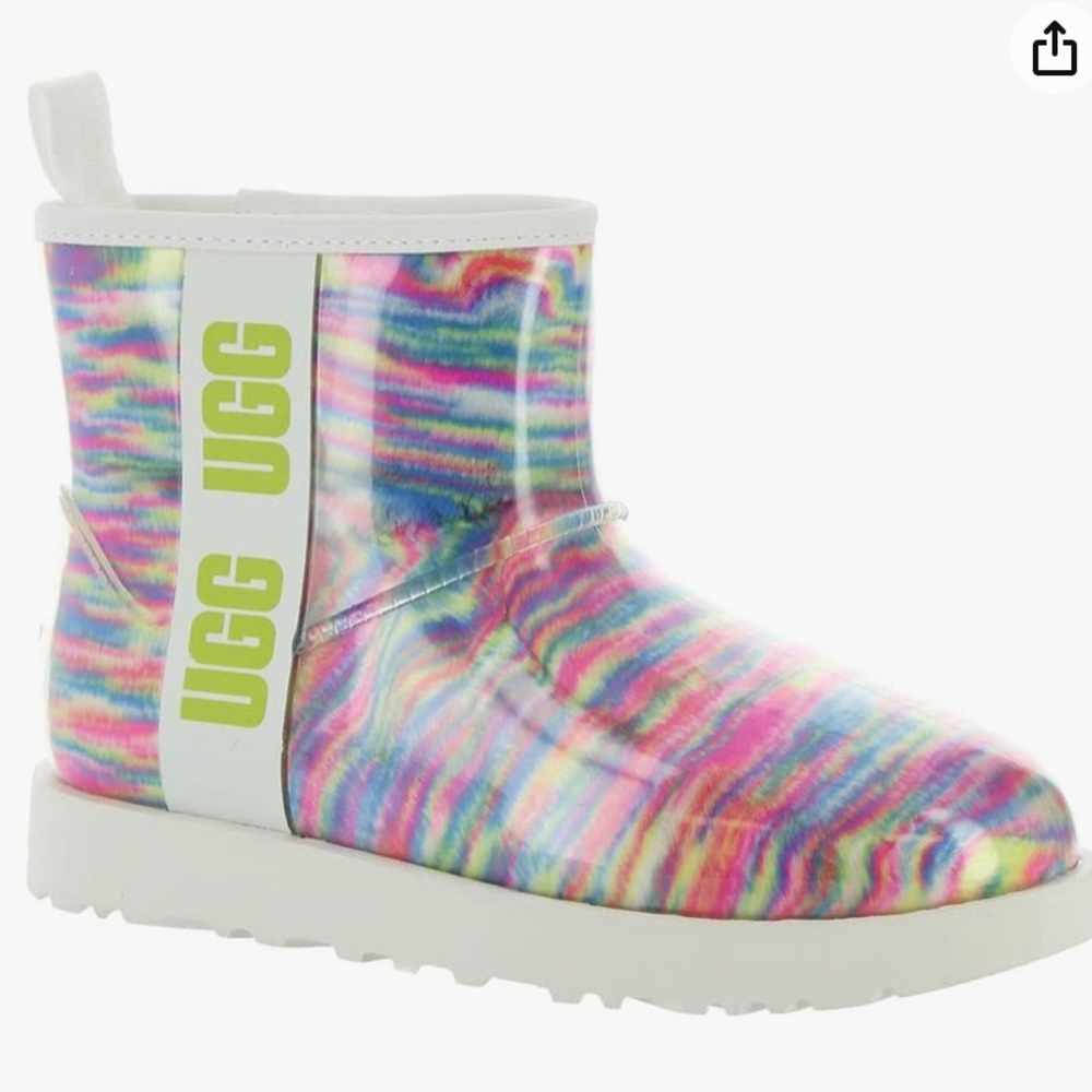 NWT Womens Ugg Classic Clear Mini boots